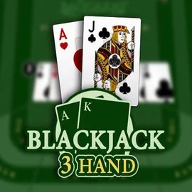 Blackjack 3H (Habanero) logo by Habanero at Slotrize Casino