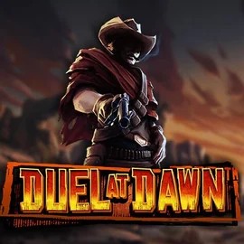 Duel At Dawn online game logo by Hacksaw Gaming on slotrize.lu