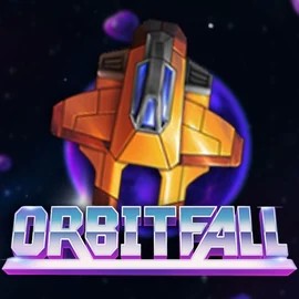 Orbitfall logo by ELK Studios at Slotrize Casino