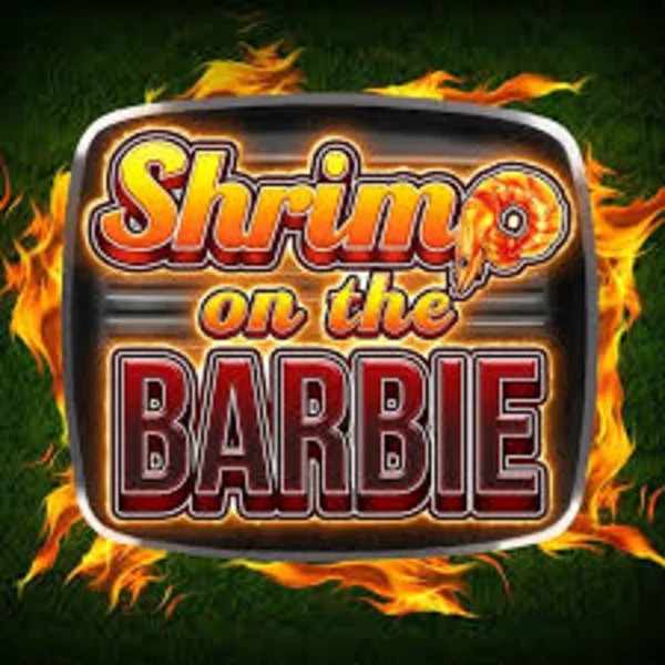 Shrimp on the Barbie slot logo by Greentube at Slotrize Casino
