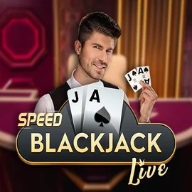 Official Live Casino logo: Speed Blackjack by Pragmatic Play at Slotrize Casino