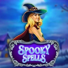Spooky Spells logo by Novomatic at Slotrize Casino